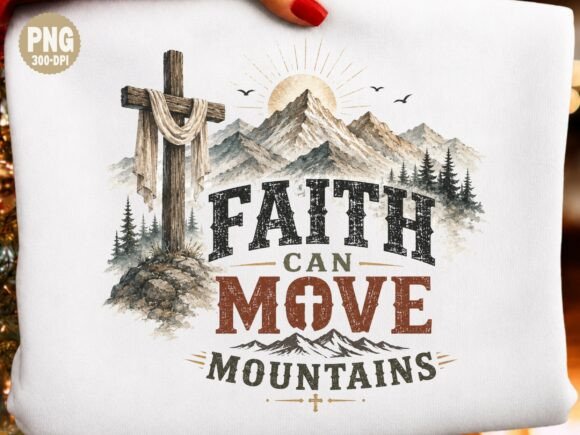 Christian Bible Verse PNG: Faith Quote T-Shirt Designs