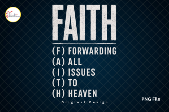 Christian Inspirational Shirt, Faith PNG — T-Shirt Designs