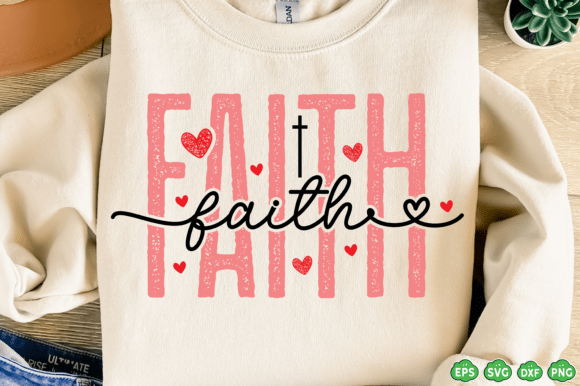 Faith SVG PNG: Christian T-Shirt Designs
